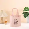 Sacolas de Presente em Estoque, Sacolas de Presente Criativas para o Ano do Cavalo com Bênçãos, Sacolas Tote para Presente de Aniversário Atraindo Riqueza e Amor com Impressão de Logo