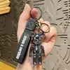 Pendente para Mochila Chaveiro de Carro Chaveiro Desenho Animado Transfronteiriço Urso Violento Galvanizado Figura de Acrílico Fofa Exquisite