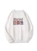 Sudadera Casual Holgada de Manga Larga con Estampado de Dibujos Animados, Diseño Nuevo para Otoño e Invierno 2025, Linda, Versátil, que Reduce la Edad, para Mujer