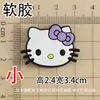 Kk Gato Corbata Pequeña Gato Lindo Retro Zapatos Deportivos para Niños Pegatinas Decorativas DIY Funda para Teléfono Móvil Taza de Dientes Accesorios para Pasador de Pelo