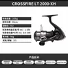 26 Modelos/23 Modelos Carretilhas de Spinning Crossfire, Resistente à Água Salgada, Arremesso de Longa Distância, Carretel Metálico Baixo