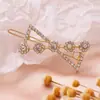 Nuevo Estilo Ins Pinza Creativa Popular de Diamante Pinza para Flequillo de Niña Accesorios Decorativos para el Cabello Coreanos para la Parte Trasera de la Cabeza Tocado