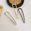 Pasador en forma de U para el Viaje Diario, Herramienta para Peinar Moños en el Cabello para Mujeres, Pasador Grande Simple Moderno, Pinza para el Cabello, Pasador para el Cabello
