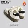 Zapatos de Entrenamiento Morales Retro de Terciopelo Universales para Mujer Otoño e Invierno 2025 Nuevos Zapatos de Algodón Cálidos Versátiles Zapatos Casuales para Mujer que Aumentan la Altura