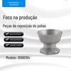 Peça de Reposição da Polia do Motor da Secadora 8066184 Fabricante de Peças para Eletrodomésticos Entrega Direta Peça de Reposição da Polia