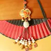 Colgante de coche para viaje seguro con forma de gota de aceite de boutique, accesorios para coche, colgante de calabaza, cerradura auspiciosa de riqueza, cloisonné, venta al por mayor