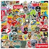 100 pegatinas de grafiti de dibujos animados para maletas de coche y motocicleta.