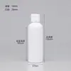 Frasco plástico flip top 5ml 10ml 15ml 20ml 25ml 30ml frasco de amostra PET para emulsão frasco secundário