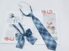 Pajarita a cuadros de fábrica para niñas, pajarita gratis, estilo universitario japonés, conjunto de pajarita de uniforme JK
