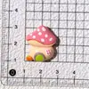 Casa de Champiñón de Cuento de Hadas de Dibujos Animados Accesorios de Resina Pegamento de Crema Funda de Teléfono Imán de Refrigerador Llavero Materiales