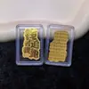 Novo adesivo de telefone dourado: """Tesouro traz riqueza de todas as direções" - Adesivo original para celular em ouro 999 puro, atacado para presentes"""