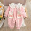 Roupas de Primavera e Outono para Bebês Macacão Tesouro Feminino Lua Cheia Cem Dias Casaco de Princesa Outono Super Fofo Doce Roupas para Sair Roupas para Engatinhar