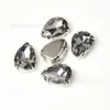 Venta al por mayor del fabricante Pinza para oreja Gota de agua Cristal Vidrio Diamante Cosido a mano Diamante DIY Ropa Equipaje Zapatos y Otros Accesorios Decorativos