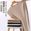 Nuevo Modelo de Otoño 7A Antibacteriano 260g Conserva el Calor Suave Terciopelo Camiseta de Manga Larga para Hombre, Ropa Interior de Algodón Puro para Hombre Capa Base Superior