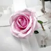 Terciopelo Sintético Flor de Rosa con Perla Grande Cabeza de Flor DIY Corona de Flores Flores Artificiales Arreglo de Pared de Flores para Boda Accesorios de Fotografía