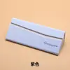 Nuevo Estuche Triangular para Gafas de Tela Escarchada, Bolsita Portátil para Gafas para Exportación, Se Puede Imprimir con Logo, Disponible en Múltiples Colores, Entrega Rápida de Fábrica