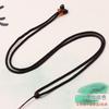 Linha de milho pingente corda diy colar jade jade pingente pingente de cera com corda atacado ajustável para homens e mulheres cordão