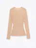 Comércio Exterior Transfronteiriço Outono e Inverno 2025 Estilo Europeu e Americano Elegante e Fashionável Roupa Feminina Suéter de Tricô Versátil de Manga Longa para Mulheres