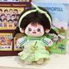 En stock Venta al por mayor 20cm Muñeca de algodón Vestido Lolita Traje de sirvienta Muñeca Estrella Ropa de muñeca