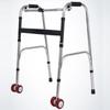 Ajudas para Caminhar de Aço Inoxidável com Rodas para Idosos