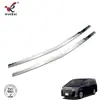 Wenkai es adecuado para Toyota ELFA Alphard serie 30 versión deportiva malla delantera y media inferior tira decorativa brillante de acero inoxidable