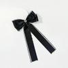 Dark Sweet Cool Style Strass Love Lace Bow Hairpin Moda Feminina High-end Sense All-match Headwear Acessórios para Cabelo