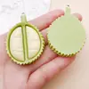 Rodajas de Fruta de Resina Extra Grandes Granada Piña Kiwi Colgante de Bolsa Llavero DIY Accesorios Decorativos Colgante