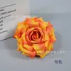 Flor rosa imperial de 15 cm decoración del hogar flor flor de boda arreglo floral corona hecha a mano caja de flores DIY con accesorios para fotografía de flores