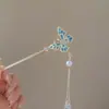 Pasador de Pelo con Borla de Mariposa Estilo Antiguo para Mujeres, Nuevo Pasador Estilo Chino Dinastía Han, Moda Súper Hada, Accesorios para el Cabello Versátiles, Pasador
