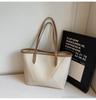 Bolsa Feminina Nova Primavera 2025 High-End Ombro Único Grande Capacidade Casual Versátil Design Nicho Bolsa Tote