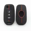 Patrón de Panal Adecuado para Renault Kadjar Captur Megane3 2 3 Llave Plegable Funda de Silicona Suave para Llave