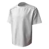 Camiseta Negra de Escote Pequeño y Mangas Cortas para Hombre en Verano Cleanfit Desestructurada Empalmada Casual de Color Puro Top de Media Manga