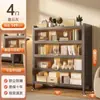 Estantería de Acero con Puerta Estantería para Libros Infantiles Armario de Almacenamiento a Prueba de Polvo Vitrina para el Hogar Estantería de Piso para Dormitorio Estante de Almacenamiento