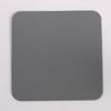 Porta-copos quadrado de silicone doméstico 10 cm criativo simples vento à prova d'água antiderrapante isolamento térmico tapete de xícara de chá logotipo para impressão