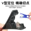 Tijeras neumáticas de suministro material ABS tijeras para tubería de PE tijeras neumáticas cortador de tubo traqueal de PU a cargo de la cuchilla al por mayor