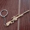 Jedi Chicken Survival Game Keychain Modelo Ornamentos 98K AWM M416 Nível 3 Cabeça Arma Pingente