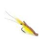 Blf Novo Camarão de Espuma Flutuante Ly054 Gancho de Cabelo Isca Fly Seca Isca de Pesca com Mosca Isca Falsa Fly