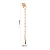 Canudo Colher de Aço Inoxidável Transfronteiriço 304 Dupla Utilização Metal Bebedor de Palha Canudo para Café Portátil Design Rosqueado