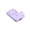 Soporte plegable explosivo pantalla digital autónoma atracción magnética cargador inalámbrico tesoro gran capacidad 10000 mAh carga súper rápida