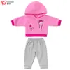 Roupas Novas para Bonecas Transfronteiriças Roupas para Bonecas American Girl de 18 polegadas Moletom Cartoon Infantil para Bonecas Venda por Atacado