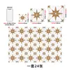 Pegatinas de azulejos autoadhesivas de PVC estilo retro geométrico europeo, pegatinas de pared impermeables y a prueba de aceite para cocina y baño, venta al por mayor transfronteriza