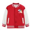 Ropa de Exterior para Niñas Otoño e Invierno 2025 Nuevo Tops Versátiles de Terciopelo de Grosor Medio para Niños Ropa de Béisbol de Invierno para Niñitas