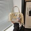 Bolso de Mujer de Aspecto Sofisticado 2025 Verano Nuevo Estilo Simple Moda Coreana Nicho Trendy Textura de Mano Cruzado Bolso Cuadrado Pequeño