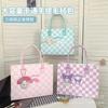 Bolsas de Tote de Dibujos Animados Sanrio al por Mayor Bolsas de Fieltro para Niños Estudiantes Cinnamoroll Bolsas de Tote Engrosadas Duraderas Hechas a Mano
