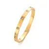 Pulseira de Aço Inoxidável da Amazon, Mais Vendida no Exterior, Elegante e Simples, Cravejada com Diamantes, Não Desbota, Joia de Luxo Popular para Atacado