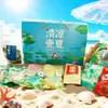 ¡Wow! Paquete de Regalo Refrescante Combo de Frijol Verde y Azúcar de Roca Personalizado para Alivio del Calor del Verano y Refrescamiento