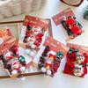 Accesorios para el Cabello de Navidad Pasador con Lazo Campana Papá Noel Muñeco de Nieve Borla Bola de Pelo Pasador Lindos Accesorios para la Cabeza de Niñas