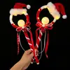 Decoración Navideña Diadema Luminosa de Astas Juguetes para Niños Suministros de Decoración Flash para Fiestas Nochevieja de Navidad Palo Luminoso