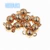 Broche Magnético Cobre Brillante 6*10mm DIY Conector para Collar Pulsera Broche Magnético
