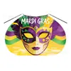 Capa de Carnaval Amarela e Roxa Estampada Personalizada de Fábrica com Máscara Colorida, Capa Redonda Infantil com Amarração